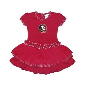 NCAA Florida State Seminoles Two Feet Ahead Girls Tutu Dress Logo Size 2T